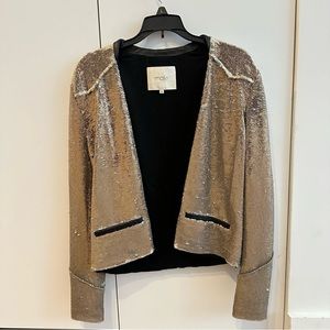 MAJE GLITTER BLAZER